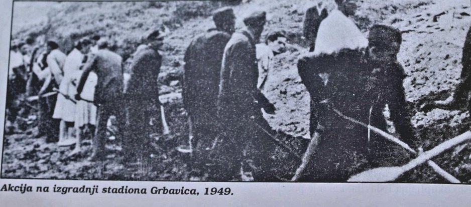 Početak gradnje 1949. godine