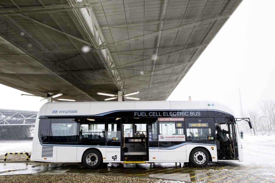 Zeleni vodik će se prodavati i za upotrebu autobusa (Foto: Wien Energie)