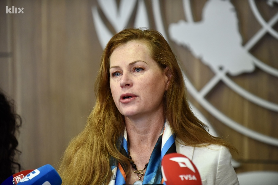 Ingrid Macdonald, rezidentna koordinatorica Ujedinjenih nacija u Bosni i Hercegovini (Foto: T. S./Klix.ba)