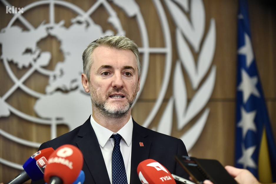 Edin Forto, ministar komunikacija i prometa Bosne i Hercegovine (Foto: T. S./Klix.ba)