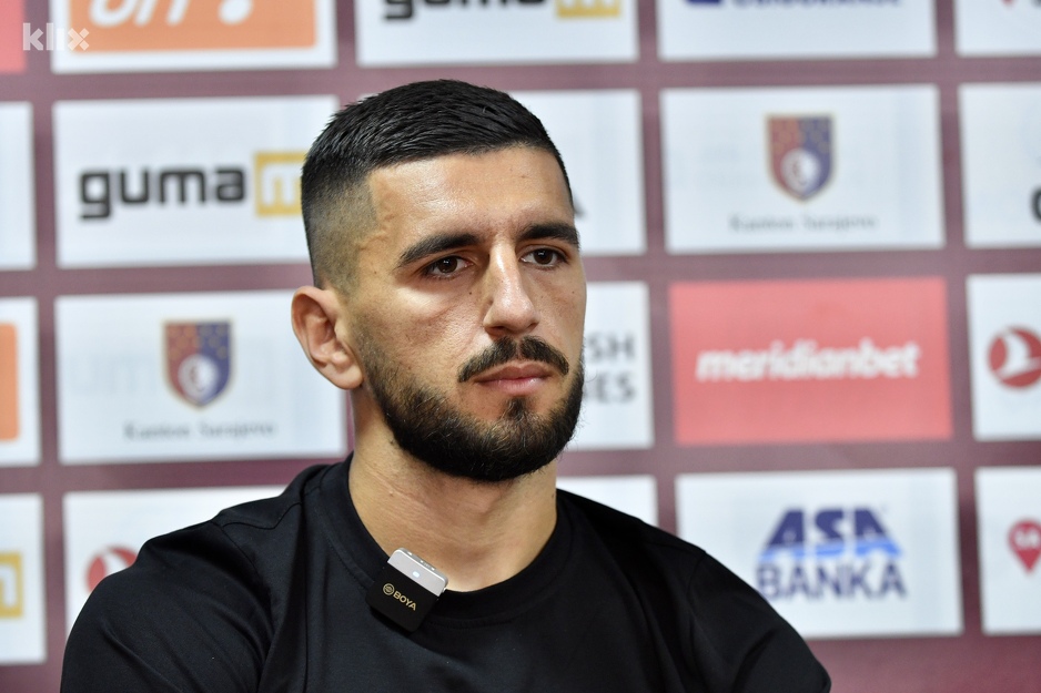 Ofanzivac FK Sarajevo Daniel Avramovski (Foto: T. S./Klix.ba)