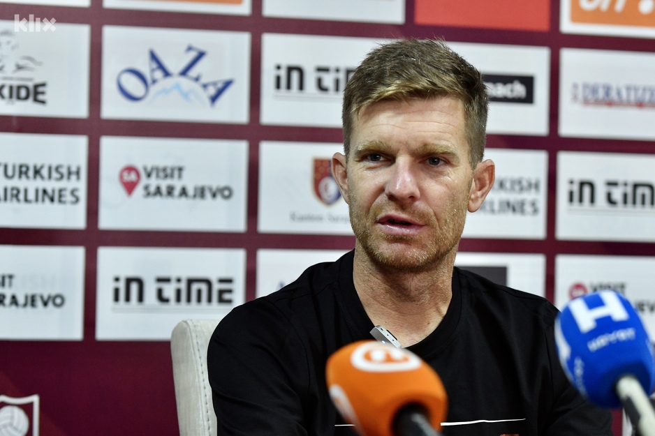 Trener FK Sarajevo Simon Rožman (Foto: T. S./Klix.ba)