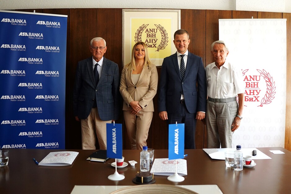 ASA Banka i Akademija nauka i umjetnosti BiH