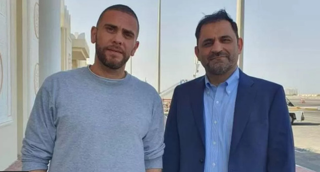 Mehrdad Moein Ansari i Reza Sarhangpour-Kafrani(Foto: CNN)