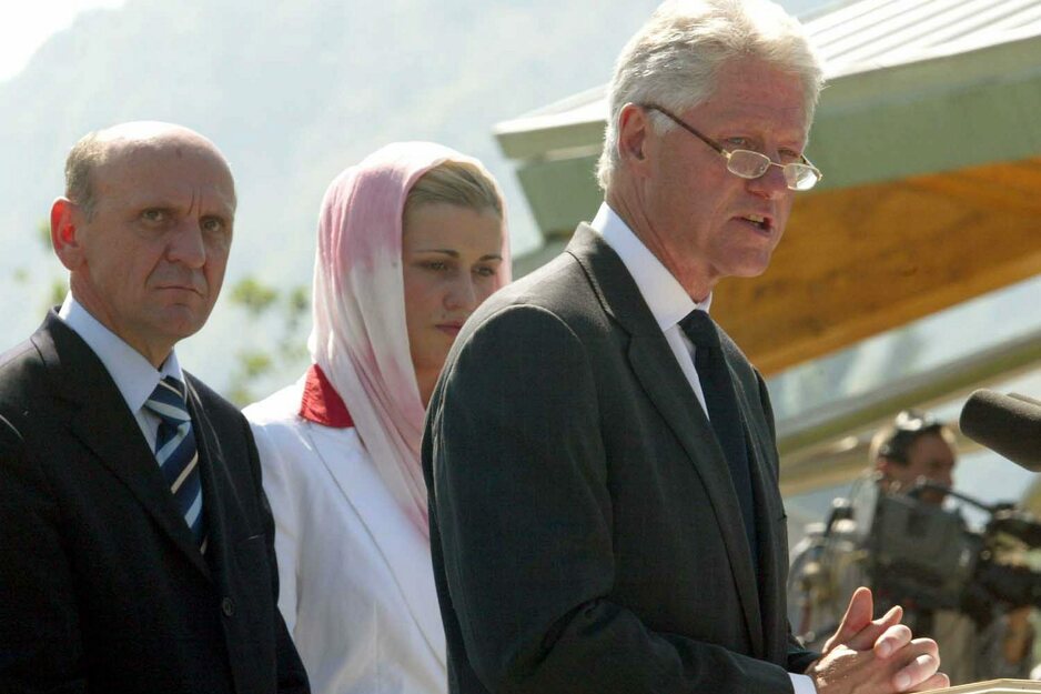 Otvorenje memorijalnog centra 2003. godine (Foto: EPA-EFE)