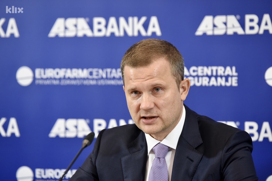 Samir Mustafić, predsjednik Uprave ASA Banke (Foto: T. S./Klix.ba)