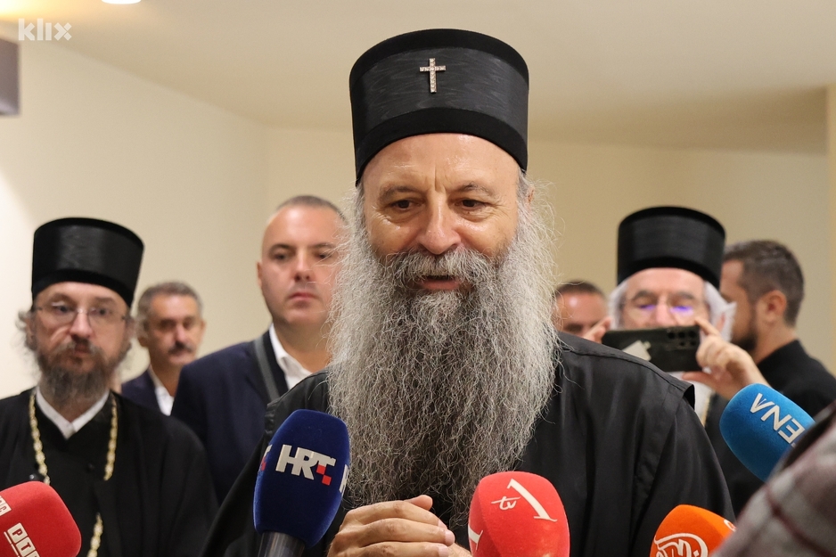 Patrijarh Porfirije (Foto: G. Š./Klix.ba)