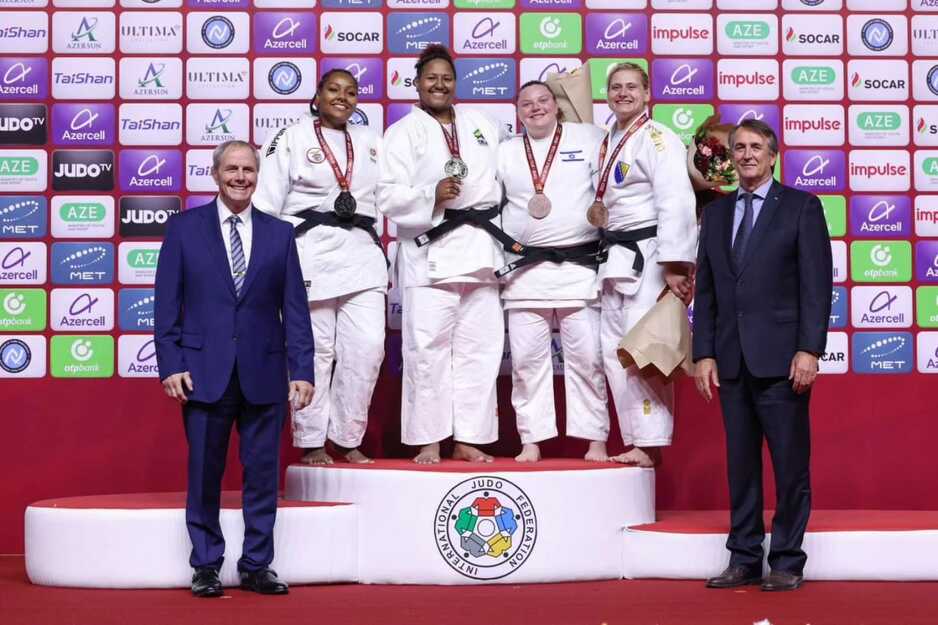Larisa Cerić na podiju (Foto: IJF)