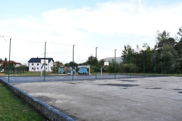 Tereni za basket na ilidžanskom izletištu Stojčevac (Foto: Općina Ilidža)
