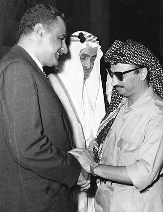 Egipat je u vrijeme Nassera imao odlične odnose s Palestincima