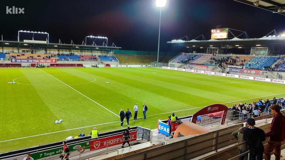 Detalj uoči početka utakmice (Foto: Klix.ba.) (Foto: Klix.ba)