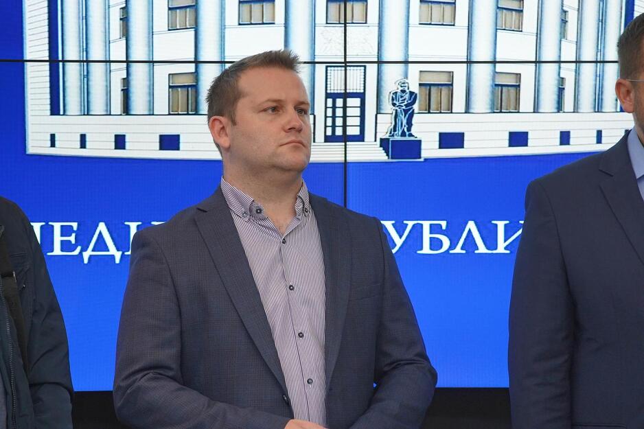 V.d. direktora Službenog glasnika Miloš Lukić (Foto: Pixsell/Dejan Rakita)