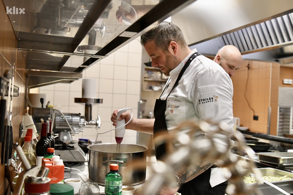 Joel Philipps naslijedio je Michela i postao chef kuhinje u restoranu Le Cerf (Foto: D. S./Klix.ba)