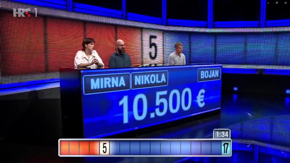 Takmičarska ekipa (Screenshot/HRT)