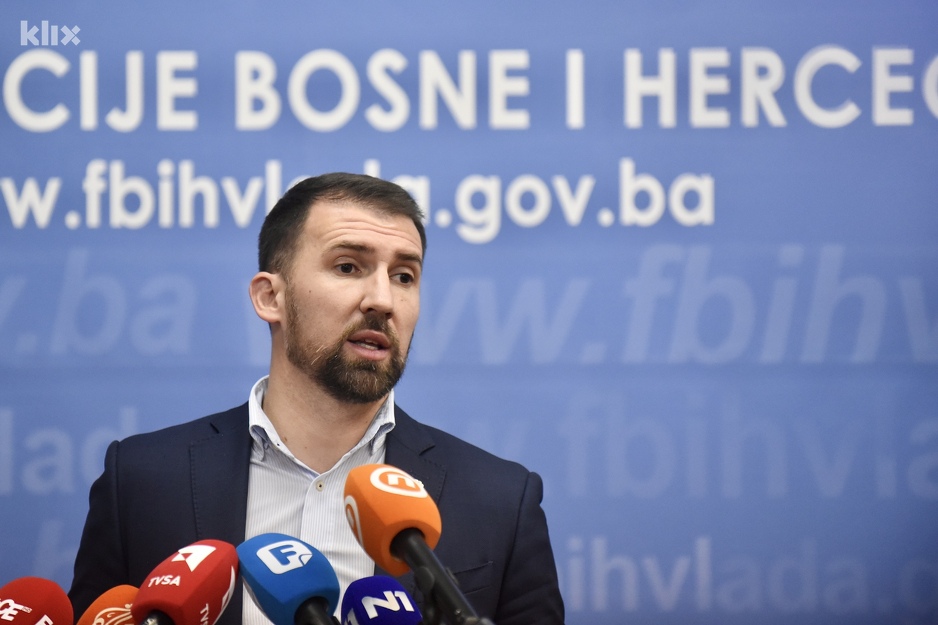 Adnan Delić, ministar rada i socijalne politike FBiH (Foto: T. S./Klix.ba)