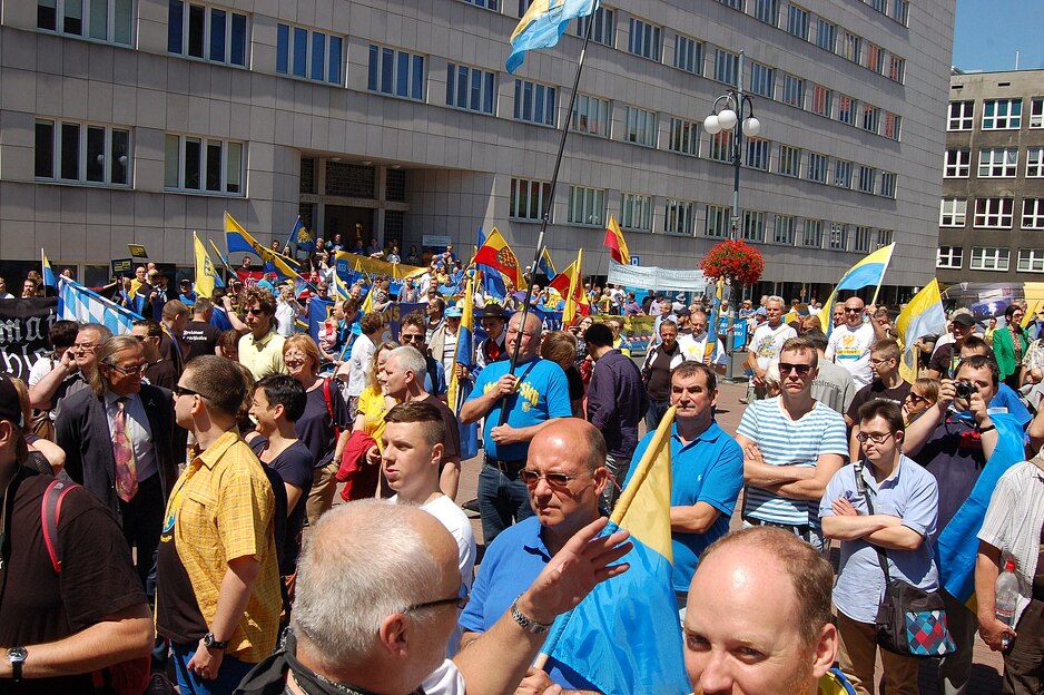 Jedan od ranijih marševa za autonomiju Šleske