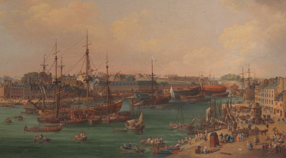 Бродот Galetée беше во пристаништето во Брест на почетокот на 1758 година кога тифус го пустошеше градот (Фото: Метрополитен музеј на уметноста)
