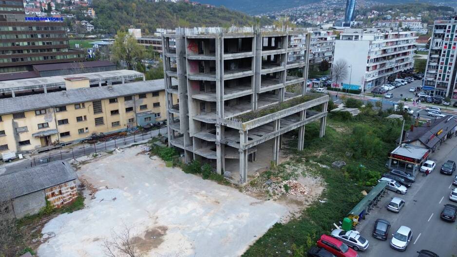 Prostor gdje će se nalaziti nova zgrada MUP-a KS