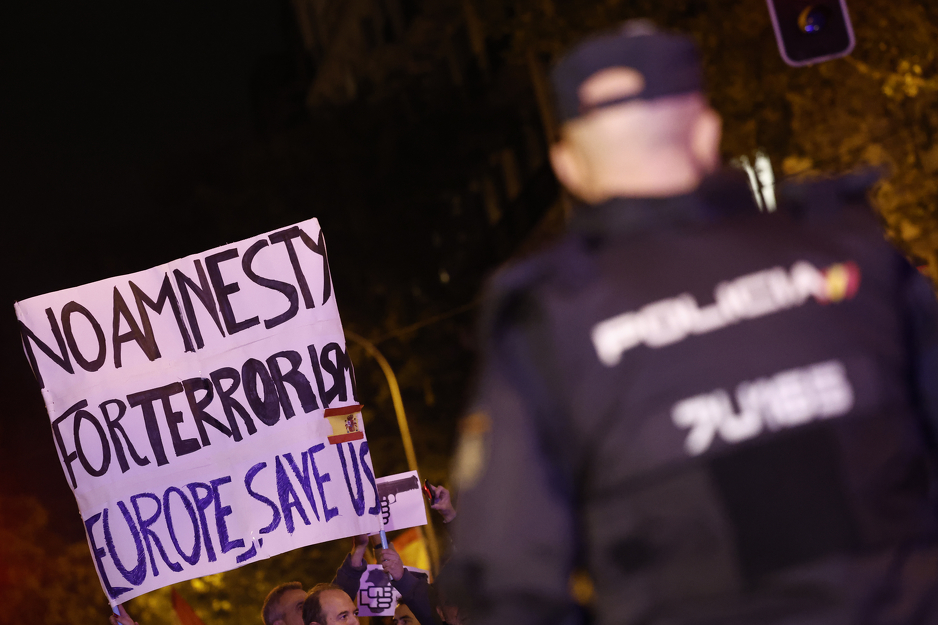 Protesti povodom potpisivanja sporazuma (Foto: EPA-EFE)