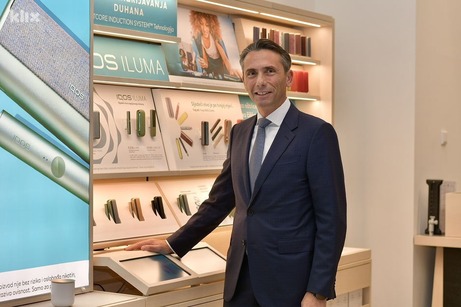Christos Harpantidis, potpredsjednik kompanije Philip Morris International za Jugoistočnu Evropu (Foto: I. Š./Klix.ba)