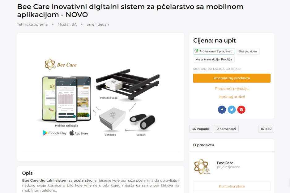 BeeConnect platforma