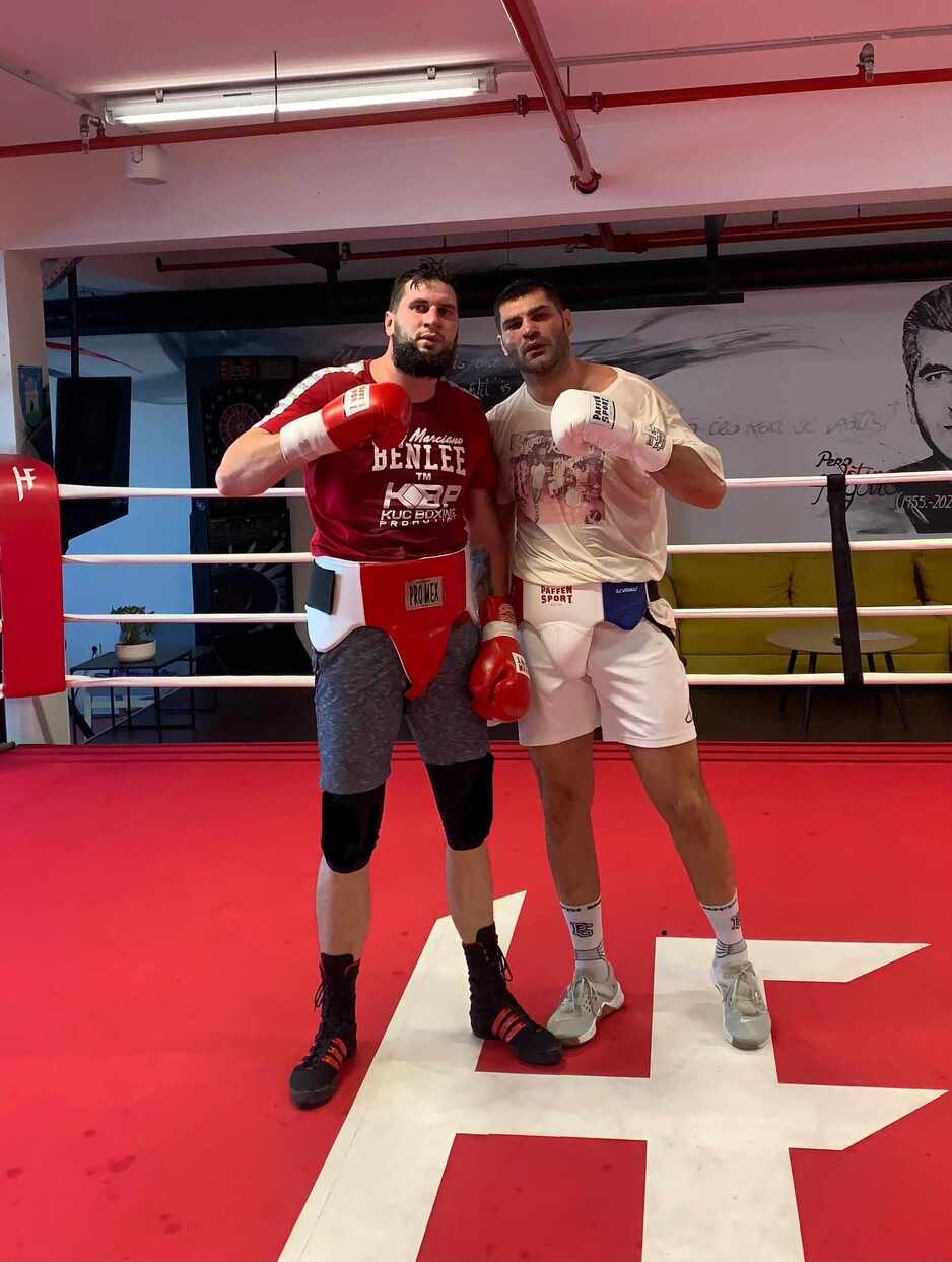 Sanel Hasanović i Filip Hrgović (Foto: Privatna arhiva)