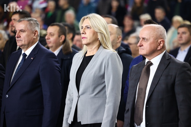 Radovan Višković, Željka Cvijanović i Petar Đokić (Foto: I. L./Klix.ba)