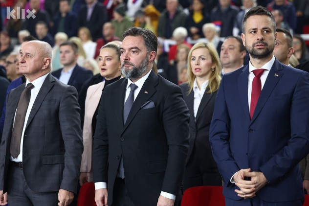 Petar Đokić, Staša Košarac i Srđan Amidžić (Foto: I. L./Klix.ba)