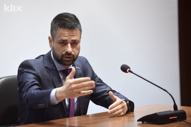 Srđan Amidžić, ministar finansija i trezora BiH (Foto: T. S./Klix.ba)