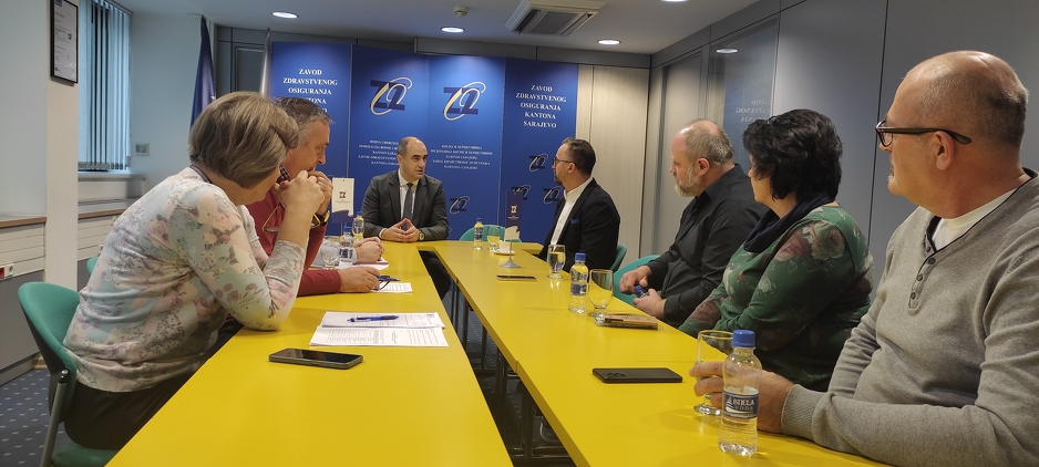 Sastanak predstavnika ZZO KS i Društva psorijatičara FBiH (Foto: ZZO KS)