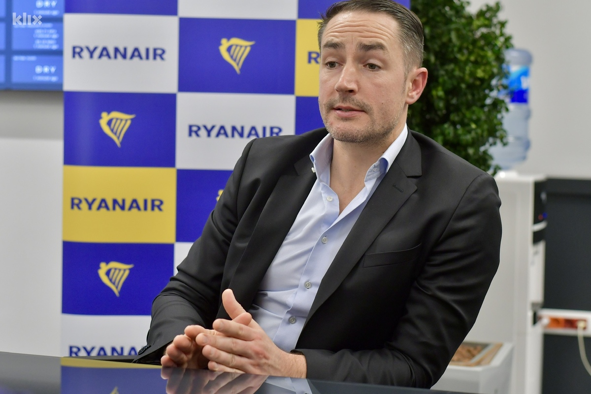 McGuinness: Ryanair je oduvijek želio doći u Sarajevo (Foto: I. Š./Klix.ba)