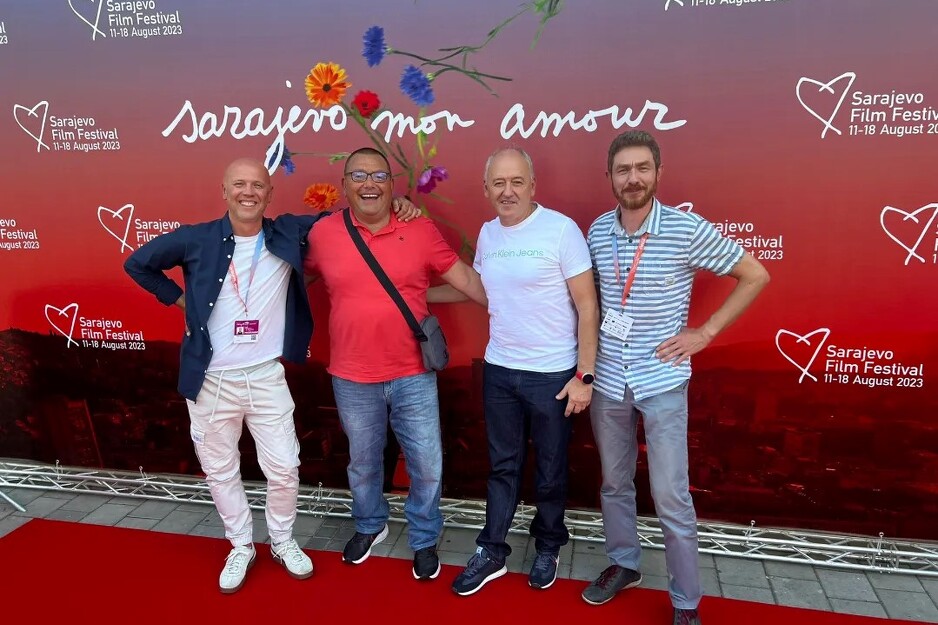 Zoran, Joco, Nijaz i Bojan na SFF-u