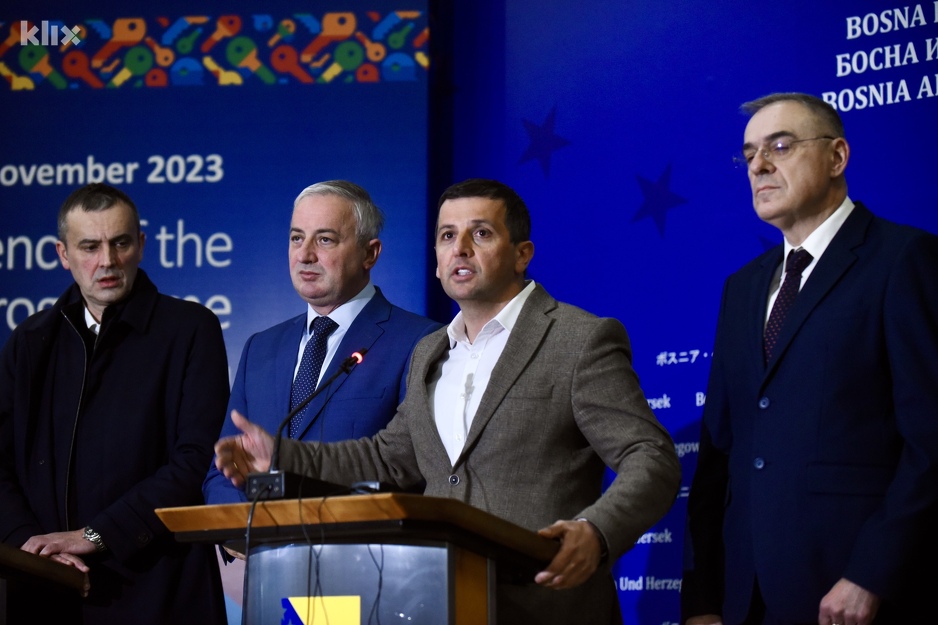 Predstavnik pokreta Za pravdu i red Nebojša Vukanović (Foto: T. S./Klix.ba)