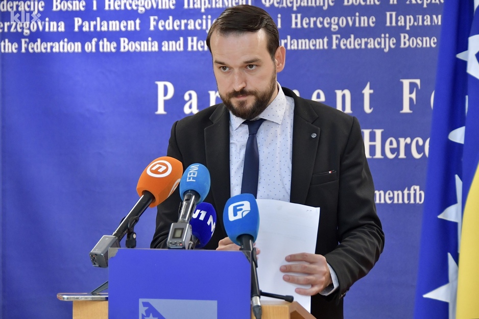 Federalni zastupnik Admir Čavalić (Foto: I. Š./Klix.ba)