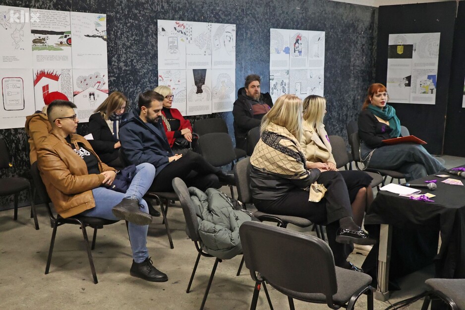 Okrugli stol u OKC-u Abrašević (Foto: G. Š./Klix.ba)