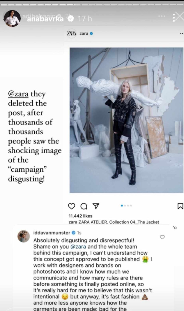Instagram story Aide Đapo i Ane Bavrke (Screenshot: Instagram)