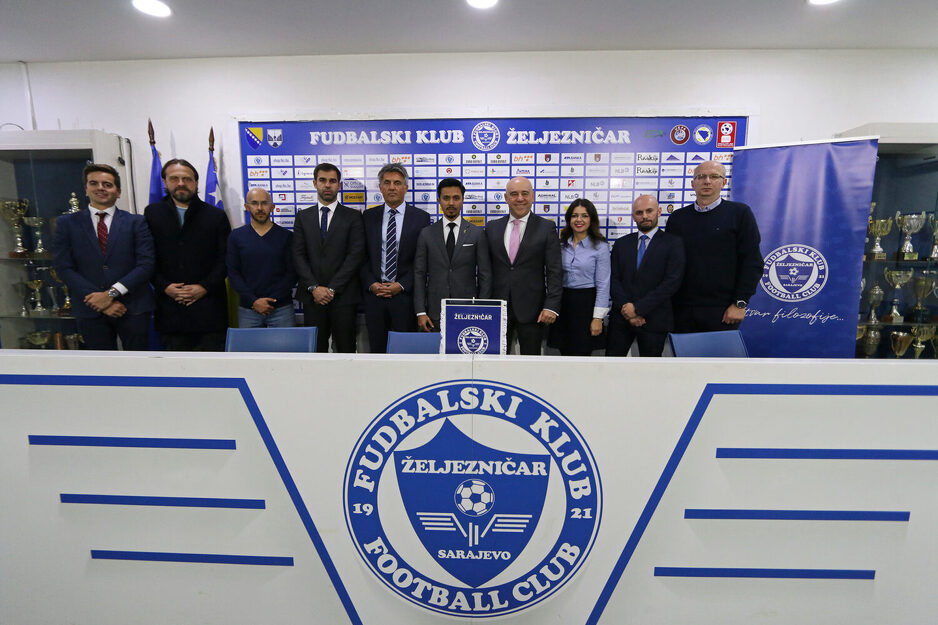 Ekipa s pregovora (Foto: FK Željezničar)