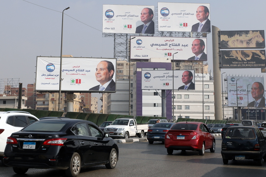El-Sissijeva izborna kampanja (Foto: EPA-EFE)