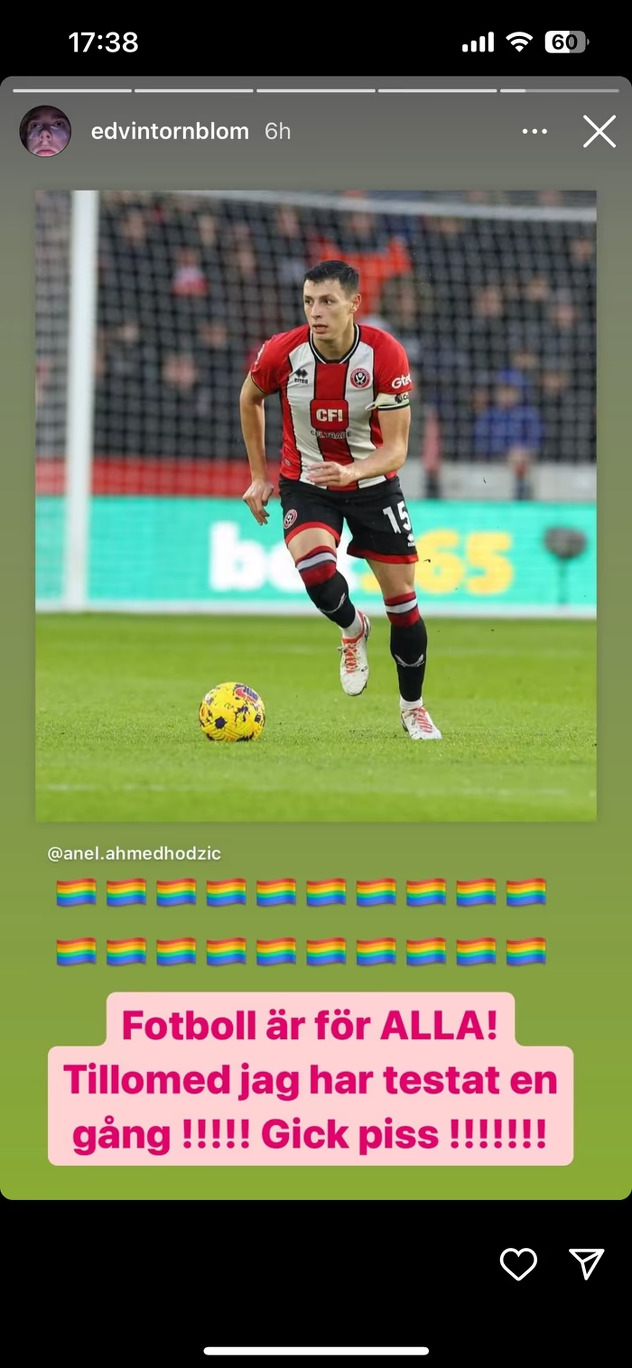 Instagram objave Edvina Törnbloma (Foto: Instagram)