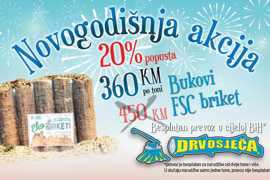 Fantastične cijene ogrijeva u Drvosječi