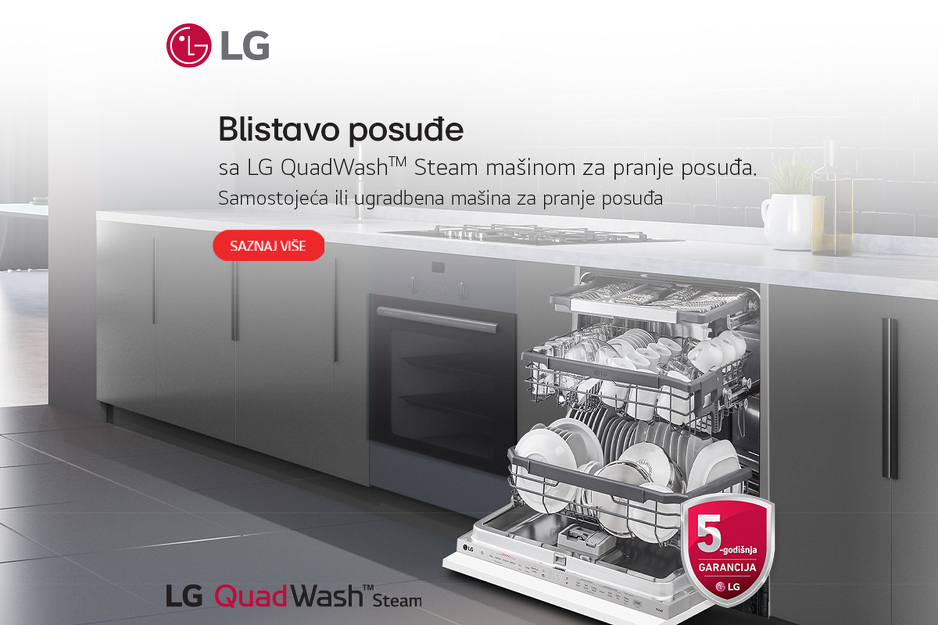 LG mašina za posuđe