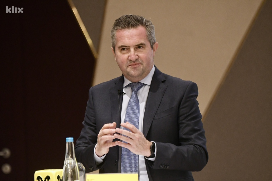 Rainer Schnabl, predsjednik Uprave Raiffeisen banke u BiH (Foto: D. S./Klix.ba)