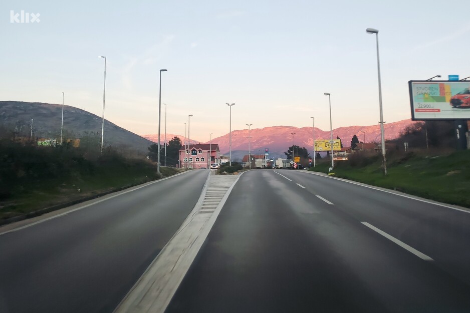 Sjeverni izlaz iz Mostara (Foto: G. Š./Klix.ba)