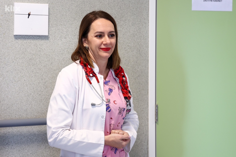 Jasmina Šlaku, specijalistica pedijarije, šefica Odjela pedijatrije bolnice 