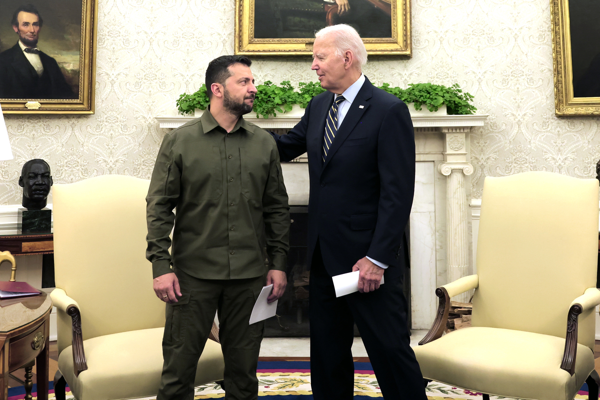 Zelenski i Biden (Foto: EPA-EFE)