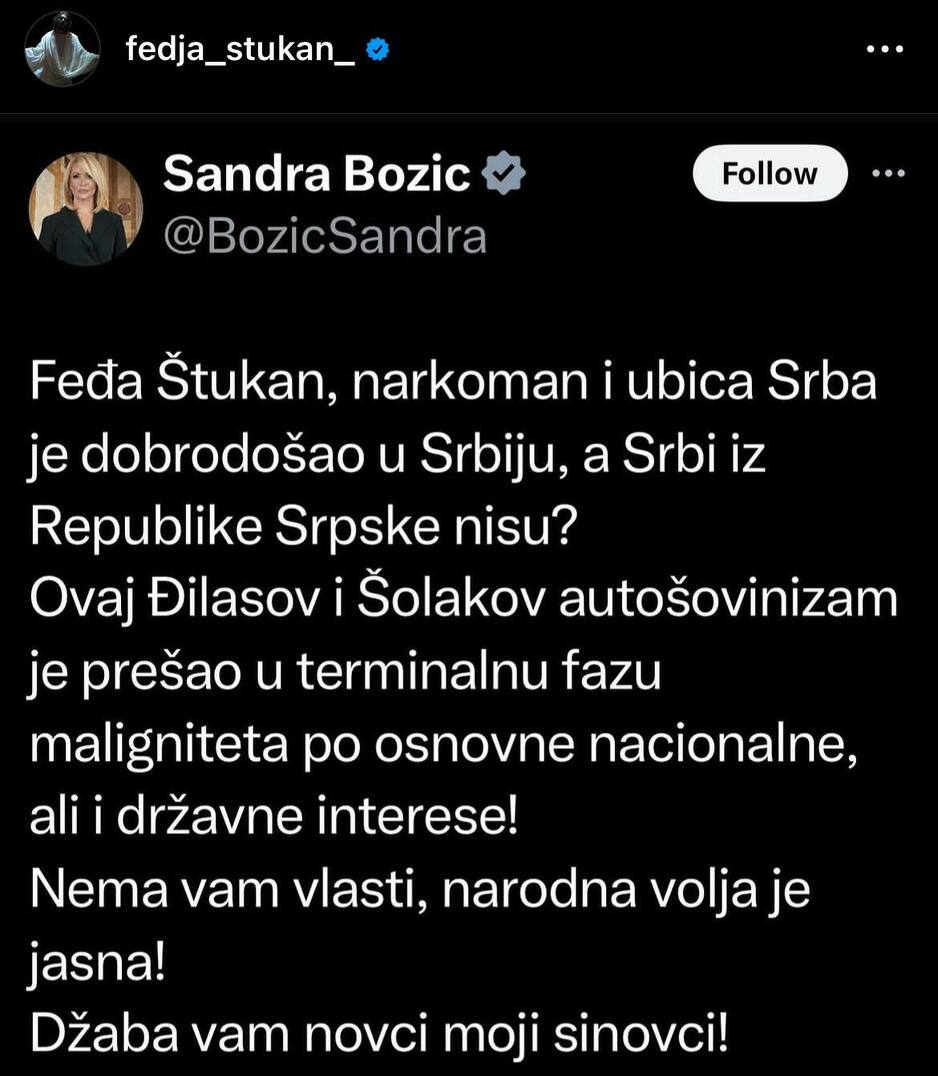 Screenshot: Instagram/fedja_stukan_
