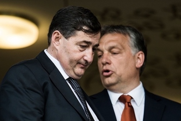 Lorinc Meszaros i Viktor Orban