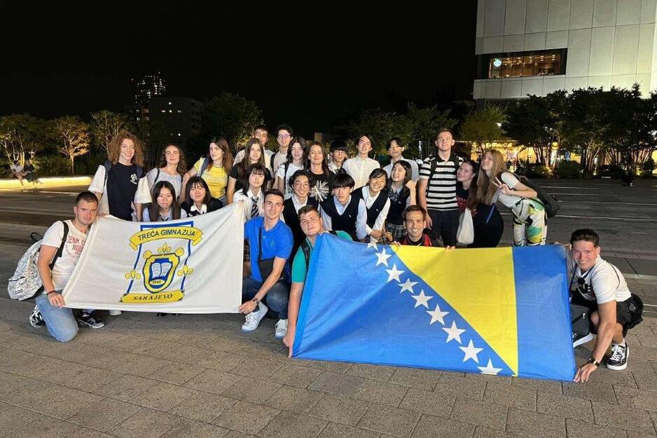 Razmjenom srednjoškolaca Sarajevo i Tokio korak su bliži nego ranije