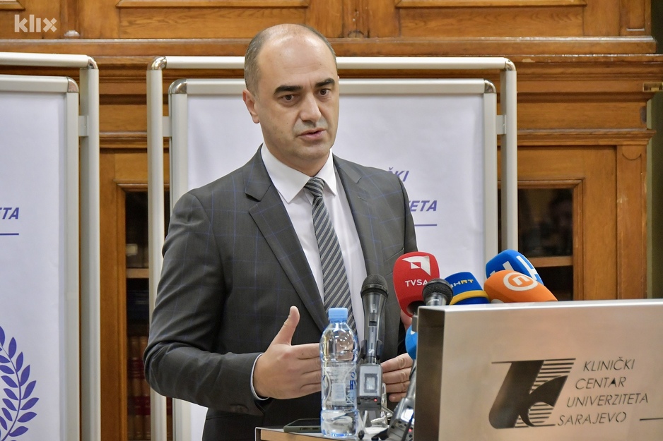 Muamer Kosovac, direktor ZZJZ KS (Foto: I. Š./Klix.ba)