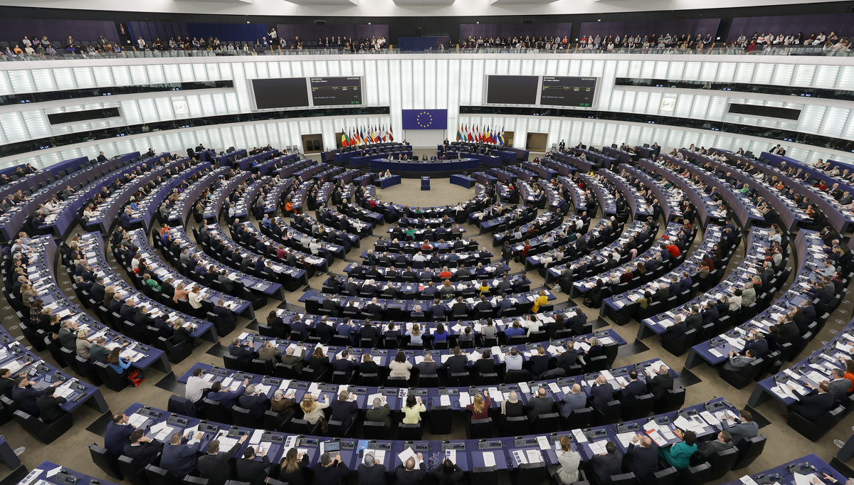 Pogled na Evropski parlament (Foto: EPA-EFE)